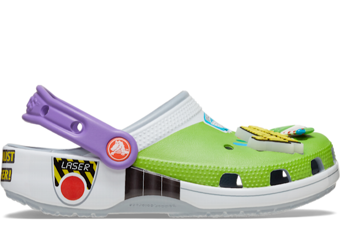 Toy story store crocs size 8